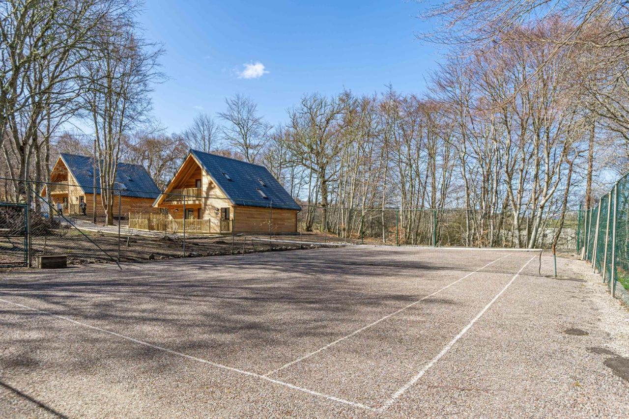 Heather Lodge 10 With Hot Tub Belladrum Exterior foto